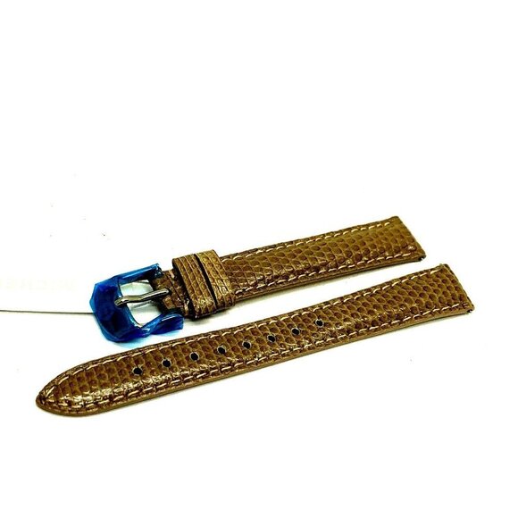 Michele Women's Watch Replacement Band Cashmere Gray Leather 14mm MS14AA… - Picture 7 of 8